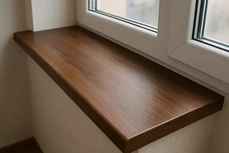 Накладки на подоконники ПВХ — купить с монтажом | Стандарт Окна 3