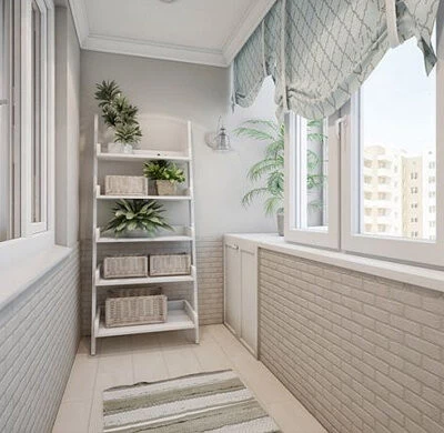 Г-подібний балкон 