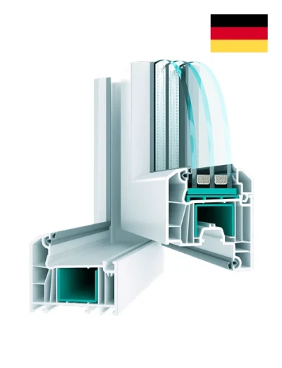 Профіль WDS, пластикові вікна WDS 6S