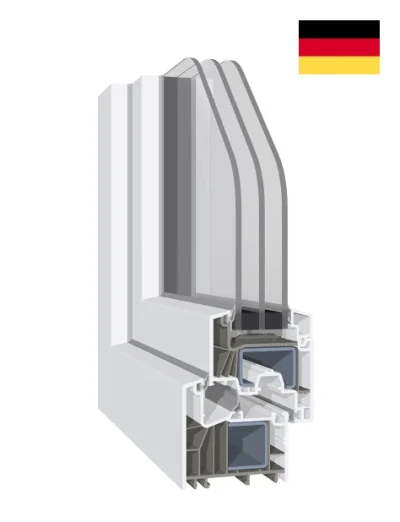 Профиль Salamander, пластиковые окна Streamline proEvolution 72 MD