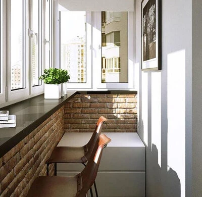 Г-образный балкон