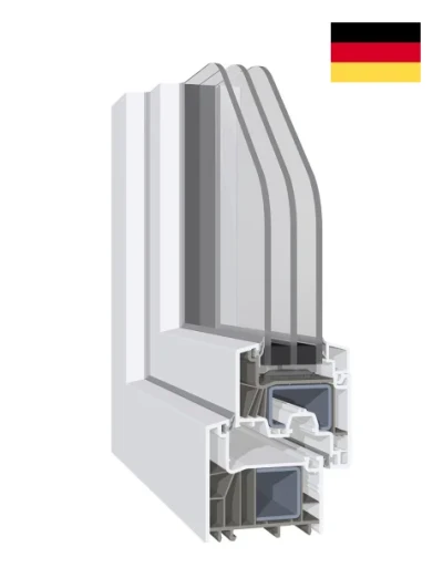 Профиль Salamander, пластиковые окна Streamline proEvolution 72 AD