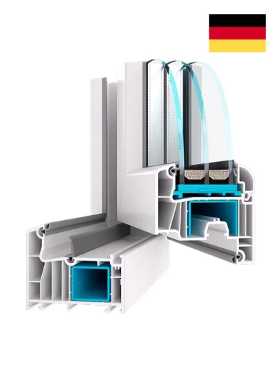 Профіль WDS, пластикові вікна WDS 8S