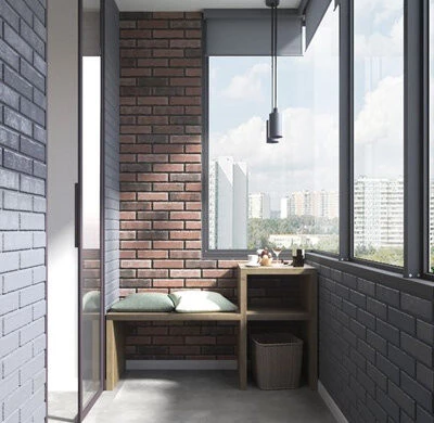 П-образный балкон