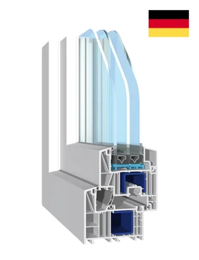 Профіль Salamander, пластикові вікна bluEvolution 82