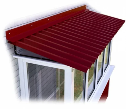 Ремонт даху на балконі