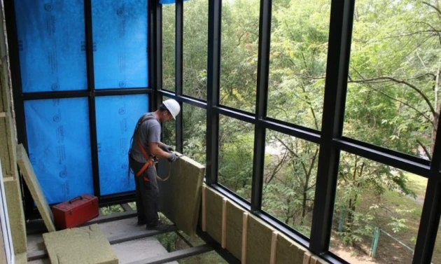 Винос балкона по підлозі у Києві | Розширення Стандарт Вікна 1