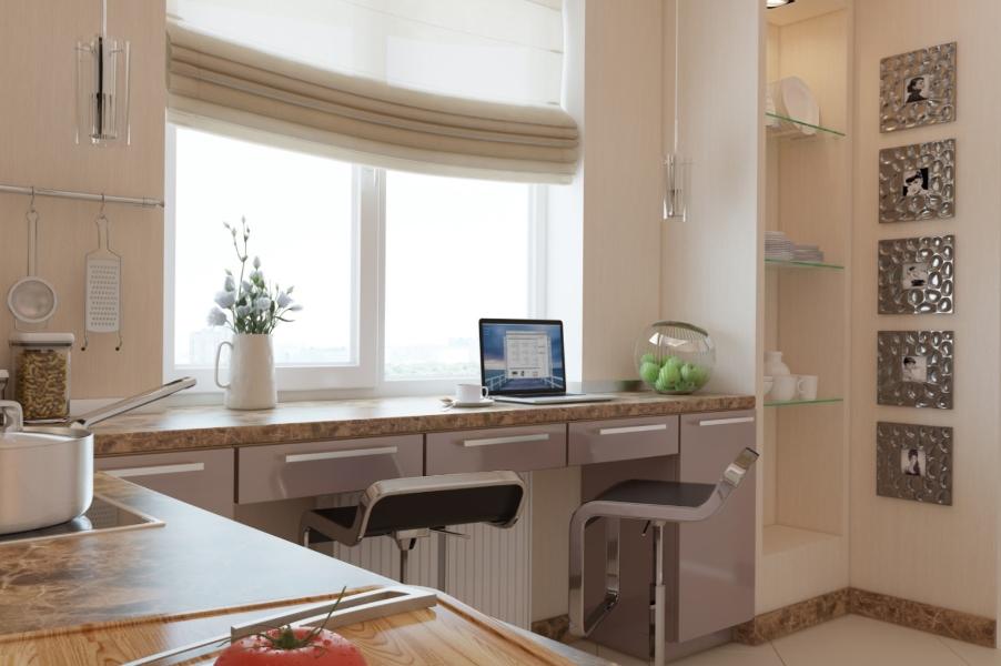 Підвіконня-стільниця