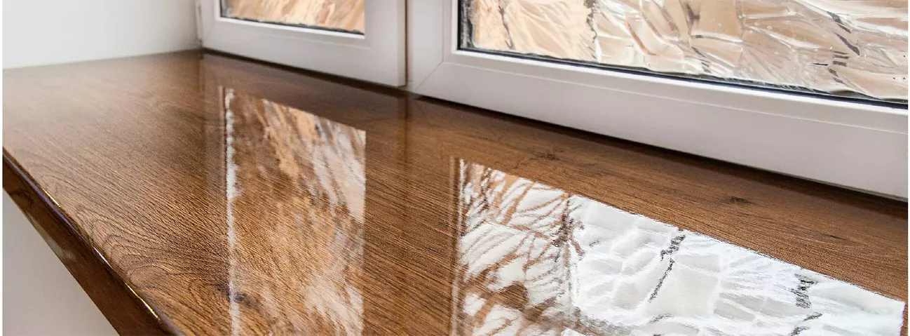 пластикове підвіконня під дерево